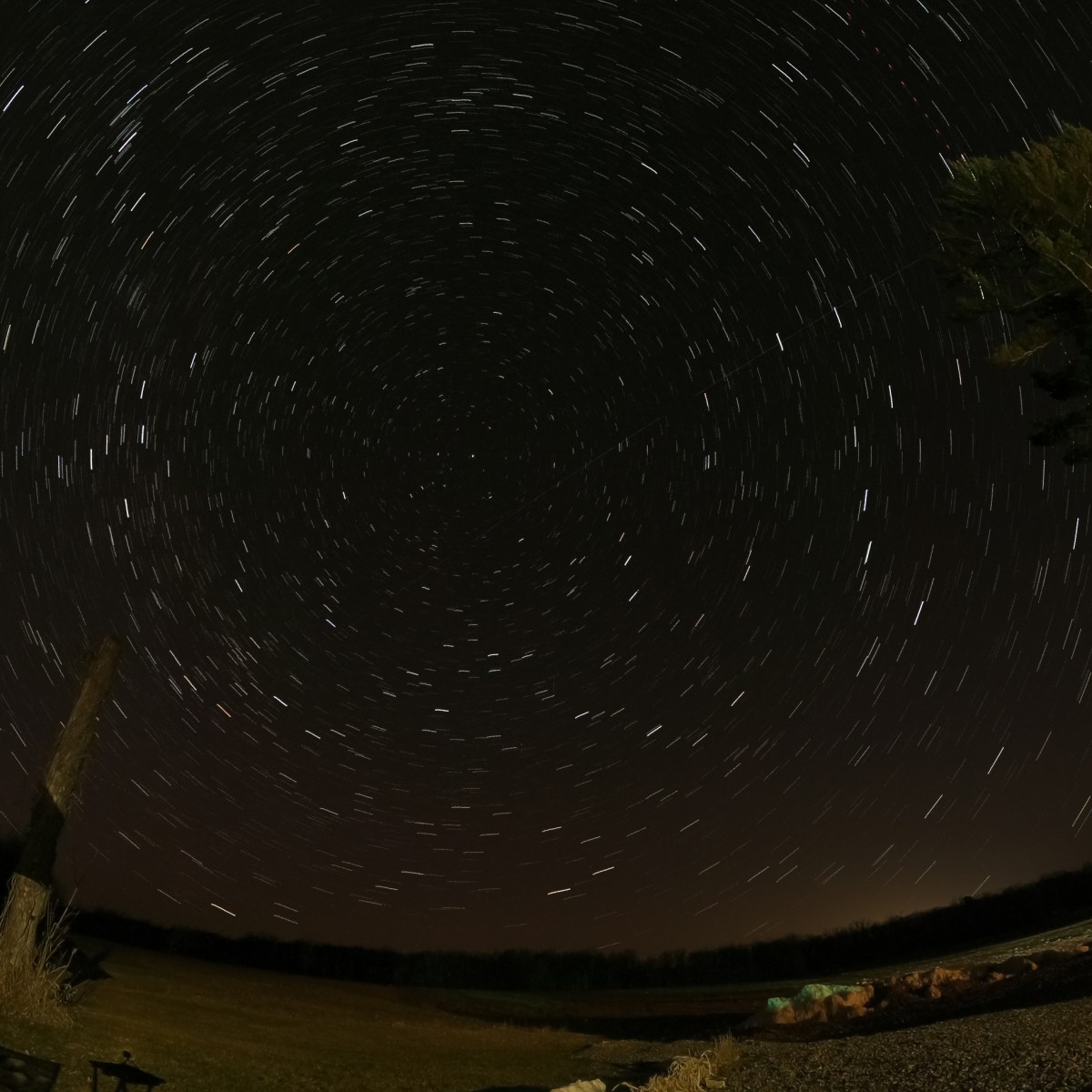 Experimenting with astrophotography